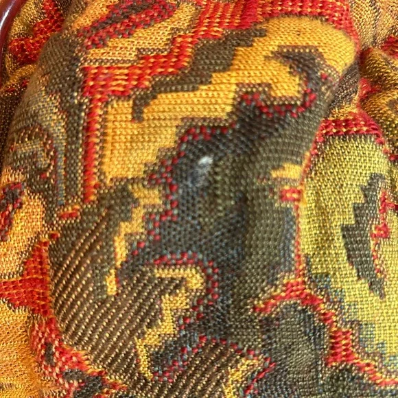 Vintage Coin Purse Carpet Bag Purse - Picture 6 of 12